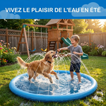 Canicool™ — Tapis Sprinkler Aquatique pour Chien
