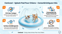 Canicool™ — Tapis Sprinkler Aquatique pour Chien