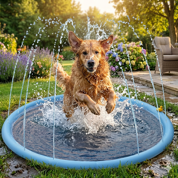 Canicool™ — Tapis Sprinkler Aquatique pour Chien